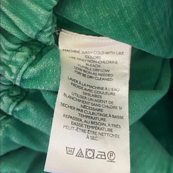 FREE PEOPLE WE THE FREE TAHITI CARGO PANTS 💚size S pristine condition - Picture 7 of 9